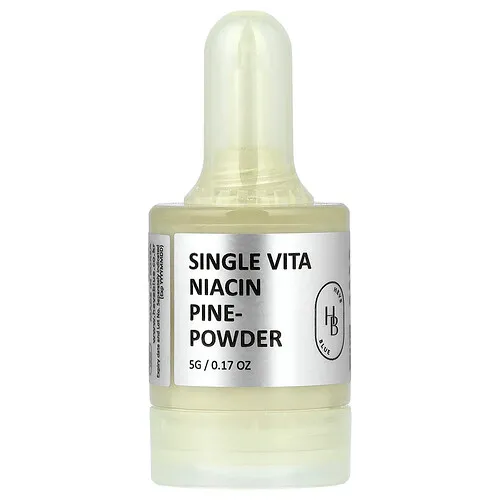 HeveBlue, Niacina y pino individuales de Vita en polvo, 3 paquetes, 5 g (0,17 oz) cada uno
