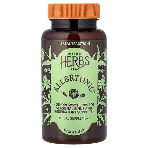 Herbs Etc., Allertonic®, 60 cápsulas blandas