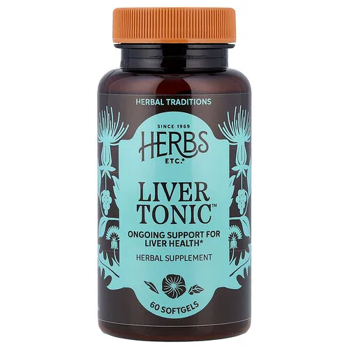 Herbs Etc., Liver Tonic™, 60 cápsulas blandas