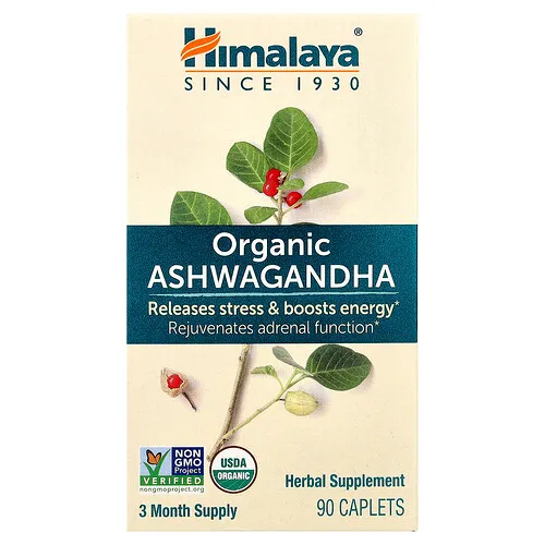 Himalaya, Ashwagandha, 90 comprimidos