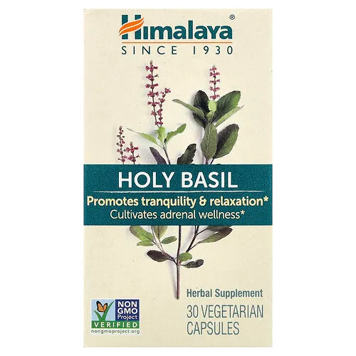 Himalaya, Albahaca morada`` 30 cápsulas vegetales
