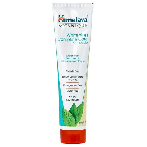 Himalaya, Botanique, Pasta dental blanqueadora de cuidado completo, Simply Mint, 150 g (5,29 oz)