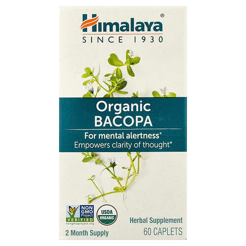 Himalaya, Bacopa, 60 Cápsulas