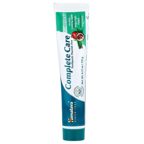 Himalaya, Pasta dental de cuidado completo, Sin fluoruro, Nim ni granada, 175 g (6,17 oz)