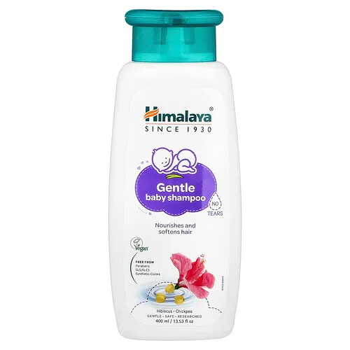 Himalaya, Champú delicado para bebés, hibisco y garbanzo, 13,53 onzas fluidas (400 ml)