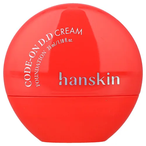 Hanskin, Base de maquillaje en crema DD Code-On, 19NC Porcelana, 35 ml (1,18 oz. líq.)