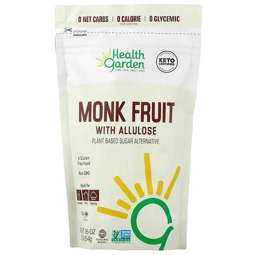 Health Garden, Fruto del monje con alulosa, 454 g (16 oz)