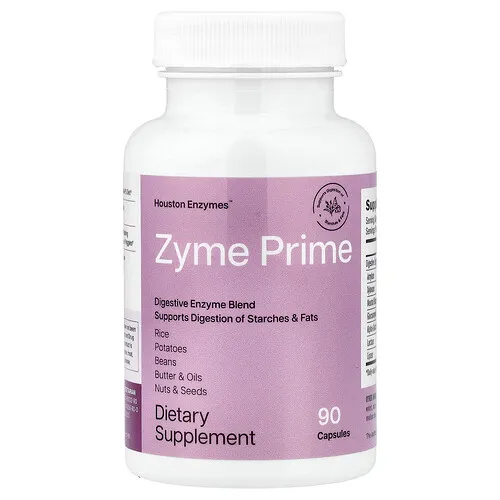 Houston Enzymes, Zyme Prime, 90 cápsulas