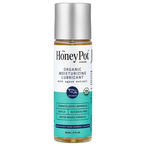 The Honey Pot Company, Lubricante humectante orgánico con extracto de agave, 59 ml (2 oz. líq.)