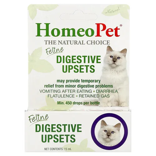 HomeoPet, Molestias digestivas felinas, 15 ml