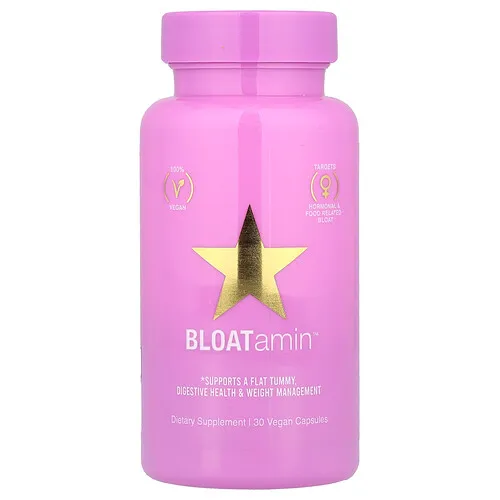 HAIRtamin, BLOATamin™, 30 cápsulas veganas