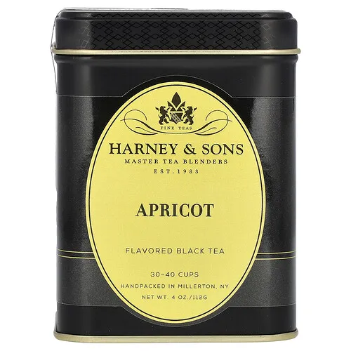 Harney & Sons, Té negro, Albaricoque, 112 g (4 oz)