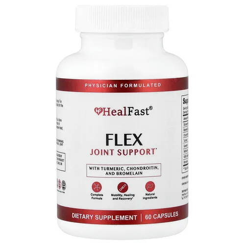 HealFast, Flex, Refuerzo para las articulaciones, 60 cápsulas