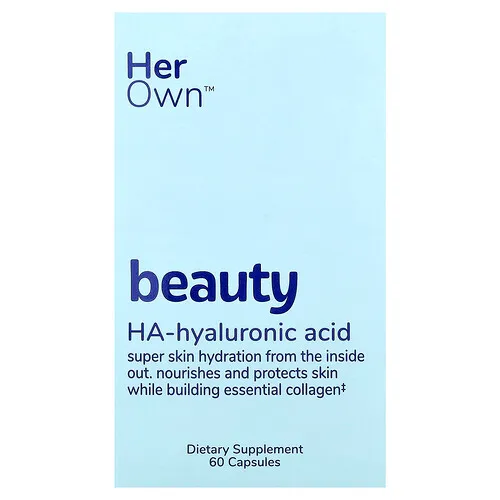 Her Own, Beauty, HA-ácido hialurónico, 60 cápsulas