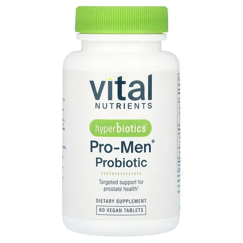 Vital Nutrients, Hyperbiotics®, Probiótico Pro-Men®, 60 comprimidos veganos