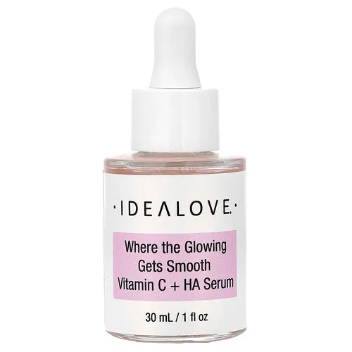 Idealove, Donde el brillo se vuelve suave, Sérum de vitamina C y ácido hialurónico, 30 ml (1 oz. líq.)