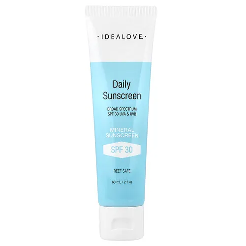 Idealove, Protector solar mineral, FPS 30, 60 ml (2 oz. líq.)