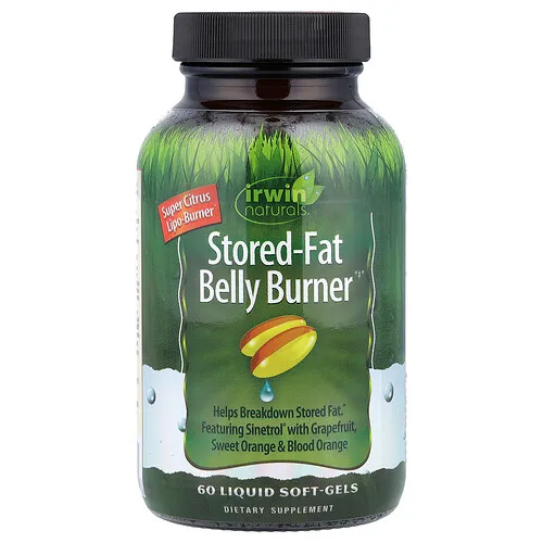 Irwin Naturals, Stored-Fat Belly Burner®, 60 cápsulas blandas con contenido líquido