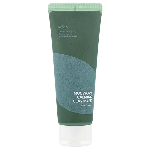 ISNtree, Mascarilla de arcilla calmante de artemisa, 100 ml (3,38 oz. Líq.)