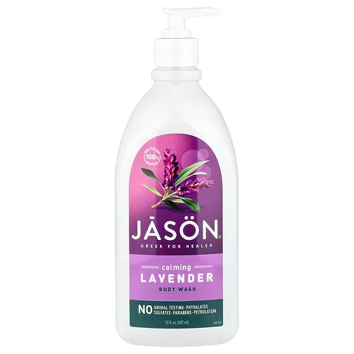 Jason Natural, Jabón para el cuerpo, Lavanda relajante, 30 fl oz (887 ml)
