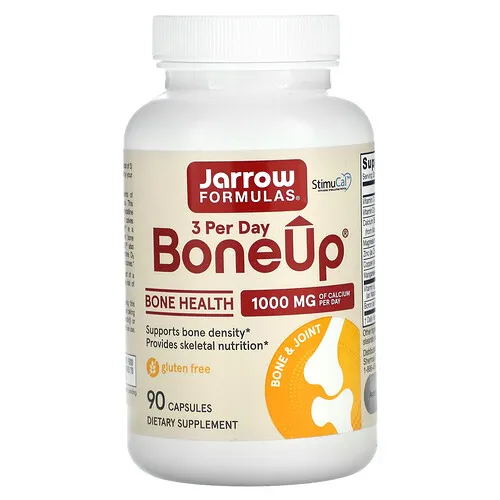 Jarrow Formulas, BoneUp, 3 por día, 1000 mg, 90 cápsulas