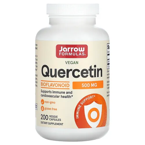 Jarrow Formulas, Quercetina, 500 mg, 200 cápsulas
