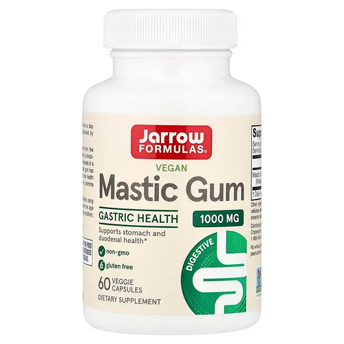 Jarrow Formulas, Almáciga vegana, 60 cápsulas vegetales (500 mg por cápsula)