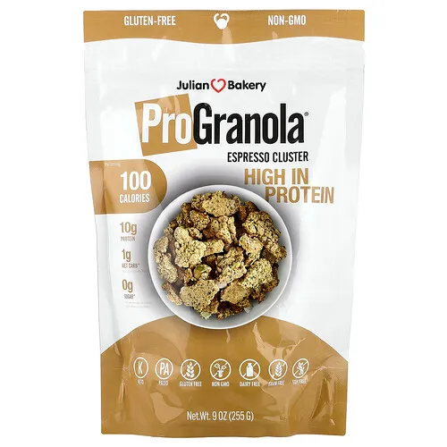 Julian Bakery, ProGranola®, Café expreso en racimo, 255 g (9 oz)
