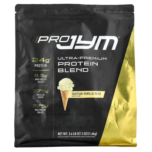 JYM Supplement Science, Mezcla de proteínas ultraprémium, Vainilla de Tahití`` 1,6 kg (3,6 lb)