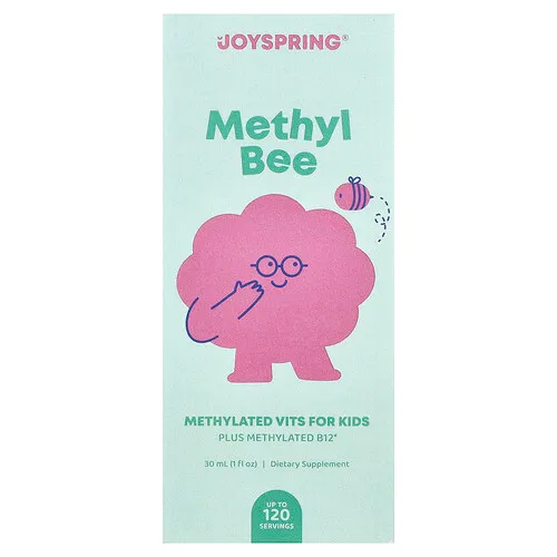 JoySpring, Methyl Bee, Vitaminas metiladas para niños, 30 ml (1 oz. líq.)