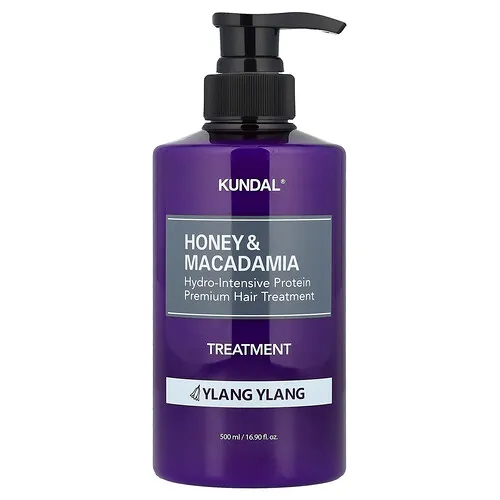 Kundal, Miel y macadamia, Tratamiento, Ylang-ylang, 500 ml (16,9 oz. líq.)