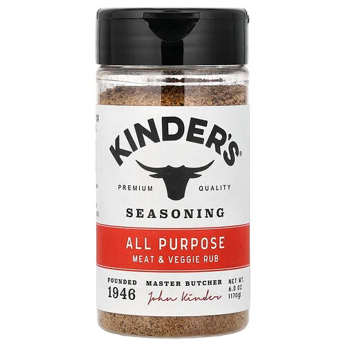 KINDER'S, Condimento multiusos, Unción para carnes y vegetales, 170 g (6 oz)