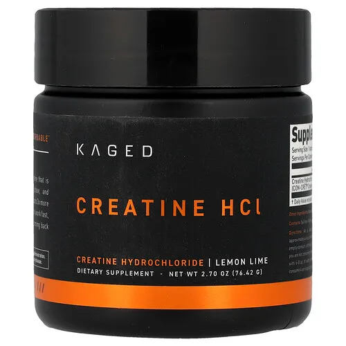 Kaged, Clorhidrato de creatina, Lima limón, 76,42 g (2,7 oz)