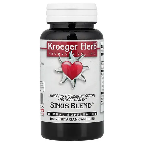 Kroeger Herb Co, Sinus Blend™, 100 cápsulas vegetales