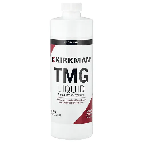 Kirkman Labs, TMG líquido, Frambuesa natural, 473 ml (16 oz. líq.)