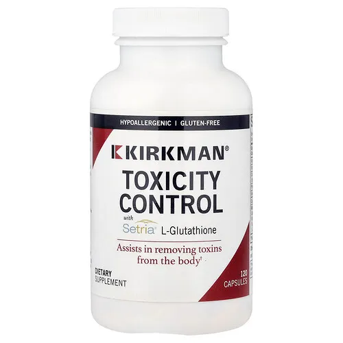 Kirkman Labs, Control de la toxicidad con L-glutatión Setria®, 120 cápsulas