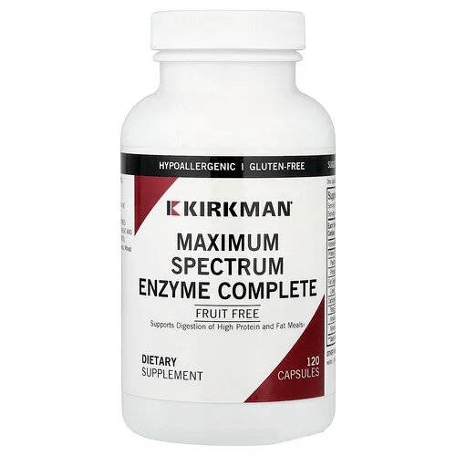 Kirkman Labs, Enzima completa de máximo espectro`` 120 cápsulas