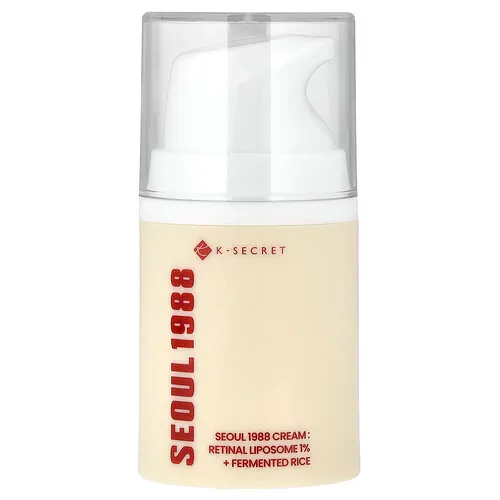K-Secret, Crema Seoul 1988, Liposoma retinal al 1 % más arroz fermentado, 50 ml (1,69 oz. líq.)