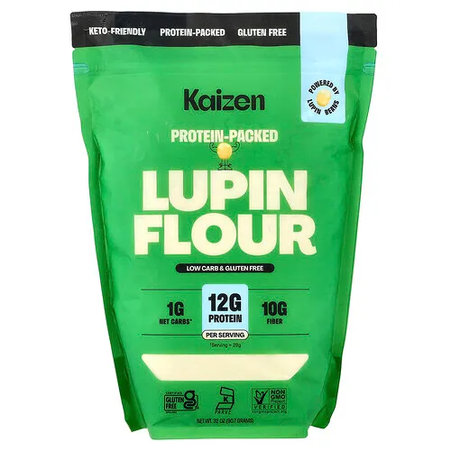 Kaizen, Harina de lupino, 907 g (32 oz)