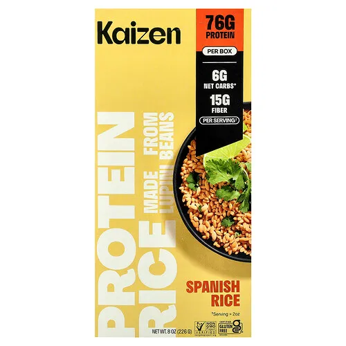 Kaizen, Arroz español proteico, 226 g (8 oz)