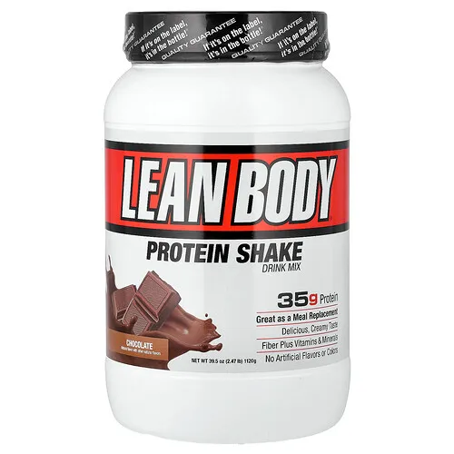 Labrada Nutrition, Lean Body®, Mezcla y bebida de batidos proteicos, Chocolate, 1120 g (2,47 lb)