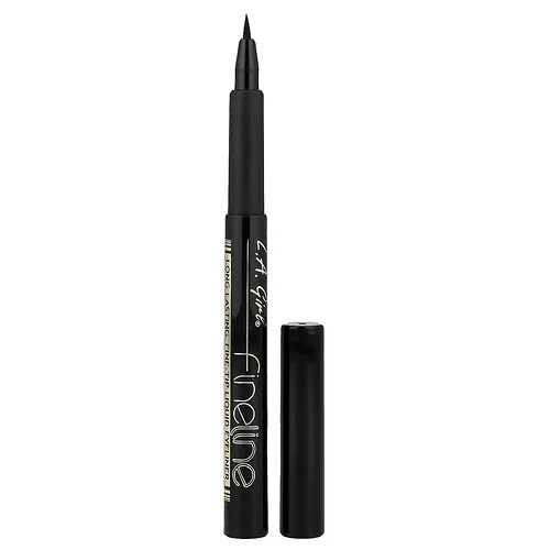 L.A. Girl, Fineline, Delineador de ojos, GLE721 Negro, 1,1 ml (0,037 oz. líq.)