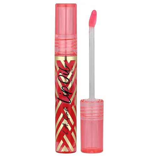 L.A. Girl, Aceite para labios, Brillo nutritivo, GLC721 Sandía transparente, 3 ml (0,1 oz. líq.)