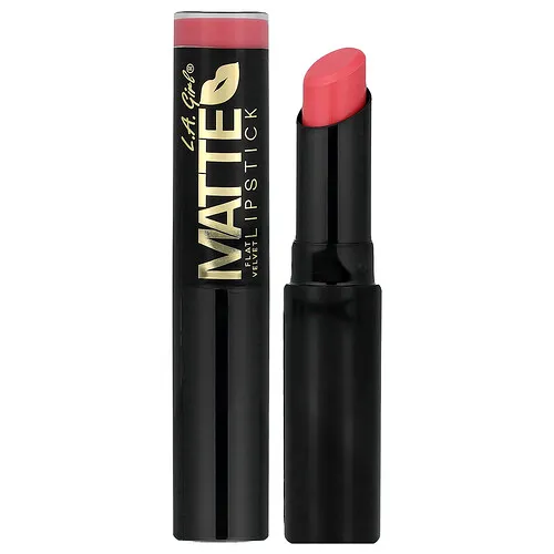 L.A. Girl, Barra de labios mate aterciopelada, GLC813 Silencio, 3 g (0,1 oz)