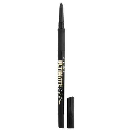 L.A. Girl, Ultimate Eye, Delineador de ojos automático de fijación intensa, GP321 Ultimate Black, 0,35 g (0,01 oz)