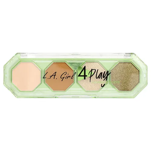 L.A. Girl, 4 Play Paleta de sombras para ojos, GES233 Cowgirl, 3,2 g (0,11 oz)