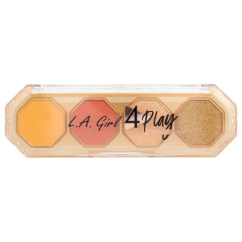 L.A. Girl, Paleta de sombras para ojos 4 Play, GES234 Juicy, 3,2 g (0,11 oz)