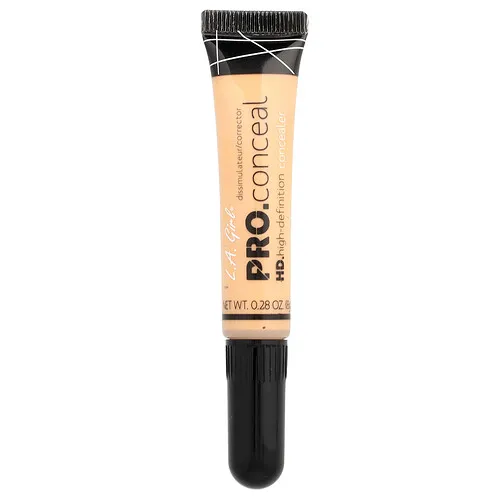 L.A. Girl, Corrector Pro Conceal HD, corrector amarillo, 8 g (0,28 oz)