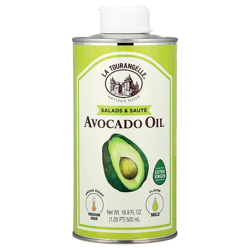 La Tourangelle, Aceite de aguacate para ensaladas y salteados, 500 ml (16,9 oz. líq.)