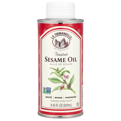 La Tourangelle, Aceite de sésamo tostado, 250 ml (8,45 oz. Líq.)
